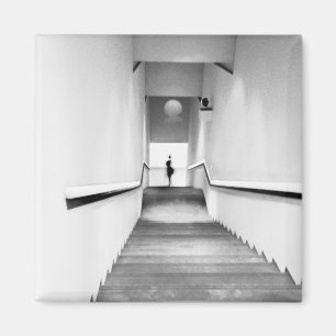 Schön Frankreich, Treppenhaus Museum of Modern Art Magnet