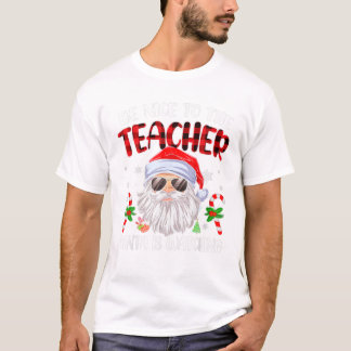 Schön für den Lehrer Santa T-Shirt