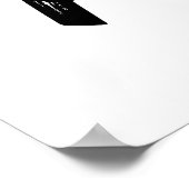 Schön gekackt poster (Ecke)