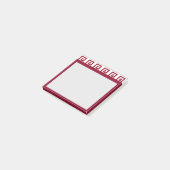 Schön geometrischer Entwurfsleiter Post-it Klebezettel (angewinkelt)