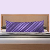 Schön gestrichene Lila Farbtöne Seitenschläferkissen