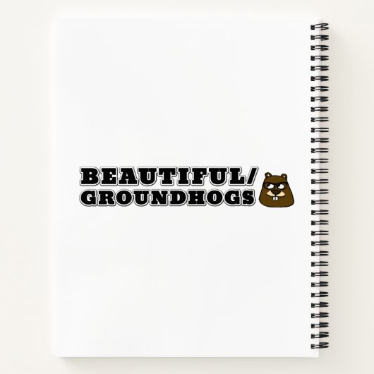 Schön/Groundhogs Notizblock (Rückseite)