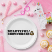 Schön/Groundhogs Pappteller (Party)