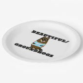 Schön/Groundhogs Pappteller (Schrägansicht)