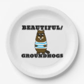 Schön/Groundhogs Pappteller (Vorderseite)