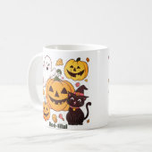 Schön-Halloween Kaffeetasse (Vorderseite Links)
