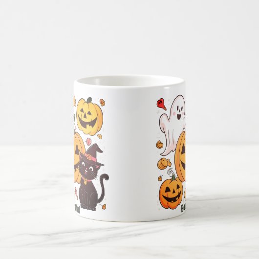 Schön-Halloween Kaffeetasse (Mittel)