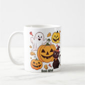 Schön-Halloween Kaffeetasse (Links)