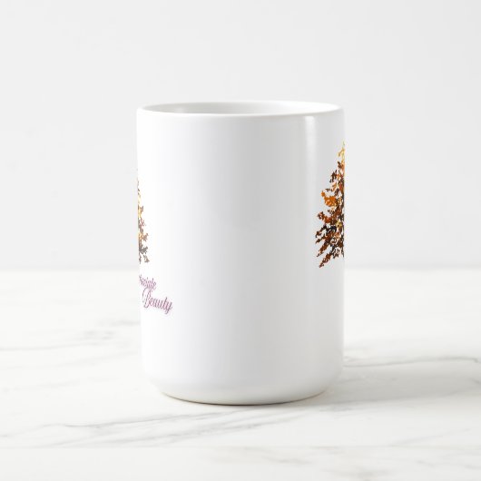 Schön-Herbstbaum schätzen Kaffeetasse (Mittel)