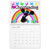 SCHÖN I LIEBE CHEERLEADING CALENDAR KALENDER (Jan 2027)