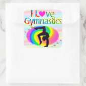 SCHÖN I LIEBE GYMNASTICS RAINBOW STICKER (Tasche)