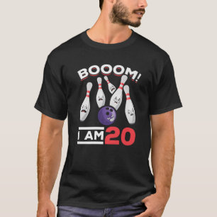 Schön! Ich bin 20. Geburtstag Bowling Player Bowle T-Shirt