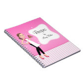 Schön illustriertes Rezept Jounal Notizbuch Notizblock (Rechte Seite)