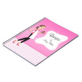 Schön illustriertes Rezept Jounal Notizbuch Notizblock (Linke Seite)