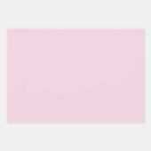 Schön in Rosa Nagellack Geburtstag Geschenkpapier Set (Vorderseite 2)