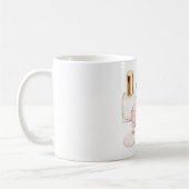 Schön in Rosa Weiße Nagellack Kaffeetasse (Links)