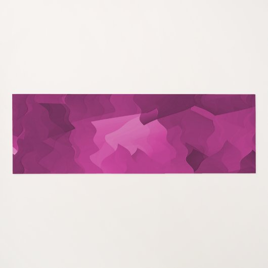 Schön in Rosa..... Yogamatte (Rückseite (Horizontal))