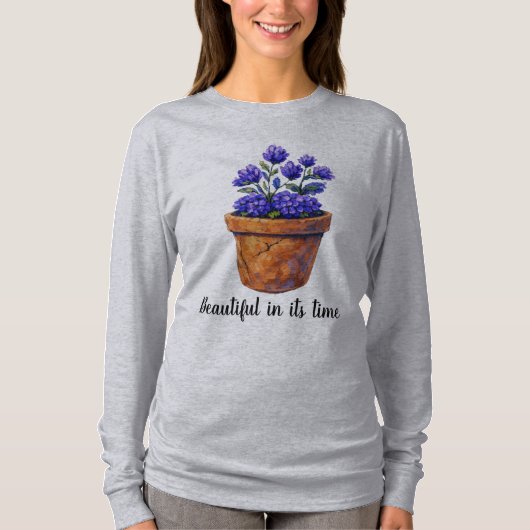 Schön in seiner Zeit T-Shirt (Vorderseite)