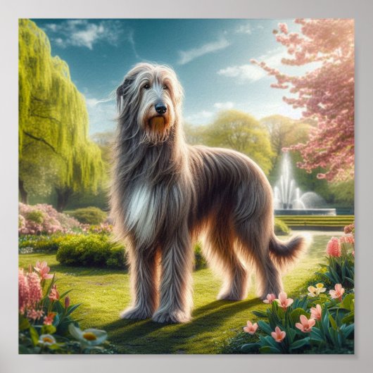 schön Irish Wolfhound Poster (Vorne)