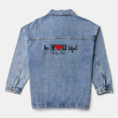 Schön jeansjacke (Rückseite)