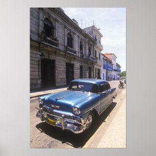 Schön klassischer Chevrolet restauriert aus Poster