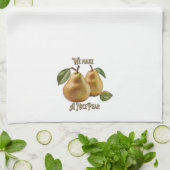 "Schön!" Küchenpun Geschirrtuch (Gefaltet)