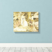 Schön Kunst - Die märchenhaften Juwelen Leinwanddruck (Insitu (Holzboden))