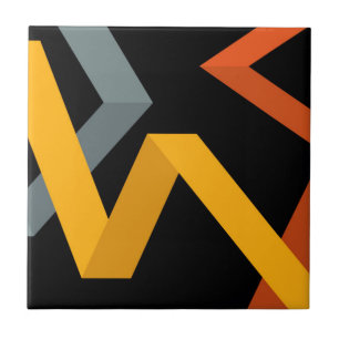 Schön, lebendig, modern, urbane grafische Wege Fliese