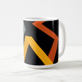 Schön, lebendig, modern, urbane grafische Wege Kaffeetasse (VorderseiteRechts)