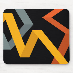 Schön, lebendig, modern, urbane grafische Wege Mousepad