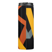 Schön, lebendig, modern, urbane grafische Wege Thermosbecher (Rückseite)