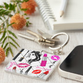 schön Make-up Schlüsselanhänger (Vorderseite rechts)