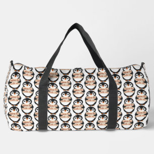 Schön, mich zu treffen - Pinguin-Signatur Duffle Bag
