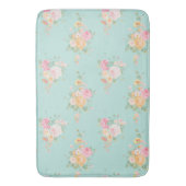 schön, Minze, Shabby Chic, Country chic, blumenrei Badematte (Vorderseite Vertikal)
