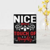 Schön mit einem Hauch von Frechheit  Karte (Gelbe Blume)