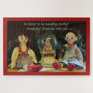 Schön, noch ein Weihnachtsfest mit dir zu verbring Puzzle