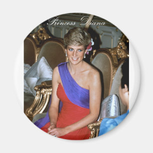 Schön! Princess Diana Thailand 1988 Magnet