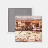 Schön, provenzalischer Magnet (Vorderseite/Rückseite)