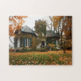 Schön! Puzzle - Burg Zuhause im Herbst