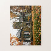 Schön! Puzzle - Burg Zuhause im Herbst (Vertikal)
