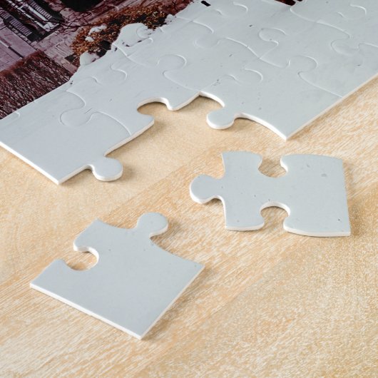 Schön! Puzzle - Burg Zuhause Im Winter (Seite)