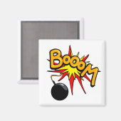 Schön! Quadratmagnet Magnet (Vorderseite/Rückseite)