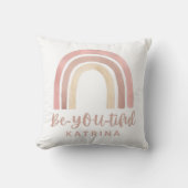 Schön-Rainbow-Kissen Kissen (Vorderseite)