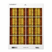 Schön, Shiny Gold, Custom, Wedding Wine (Vorne)