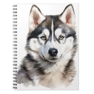 SCHÖN SIBERIAN HUSKY DOG NOTIZBLOCK