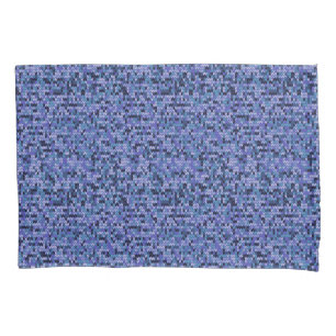 Schön , Strickmuster , gestrickt , blau und Kissenbezug