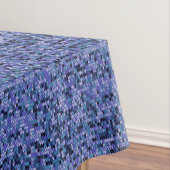 Schön , Strickmuster , gestrickt , blau und Tischdecke (Beispiel)