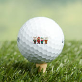Schön Tiere bereit für den Winter Golfball (Insitu T-Shirt)