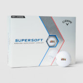 Schön Tiere bereit für den Winter Golfball (Verpackung)