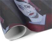 Schön trauriges Gemälde von Alfred Fox Geschenkpapier (Rolleneckpunkt)